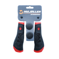 Chwyt HL-G239 czarno/czerwony 130mm ergonomiczne