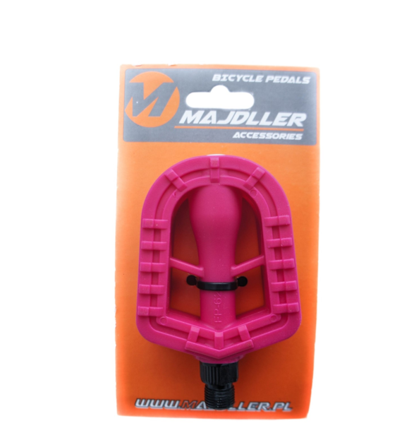 Pedały FP-623 9/16  PVC dziecięce różowe