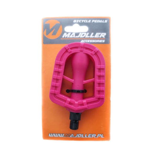 Pedały FP-623 1/2  PVC dziecięce różowe