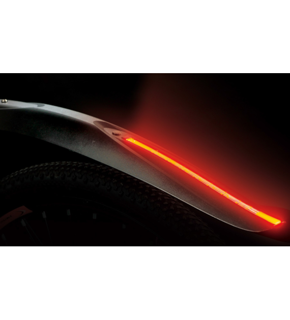 Błotnik 26  tył MDR-9050T-26 z ledami czarny