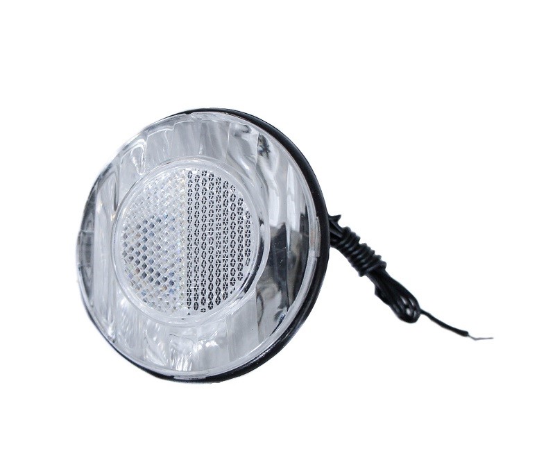 Lampa przód JY-306 z odblaskiem na dynamo