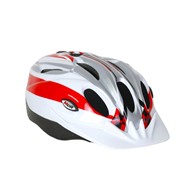 KASK Tomcat HM-BI306-1 S 48-52 biały/czerw/srebr