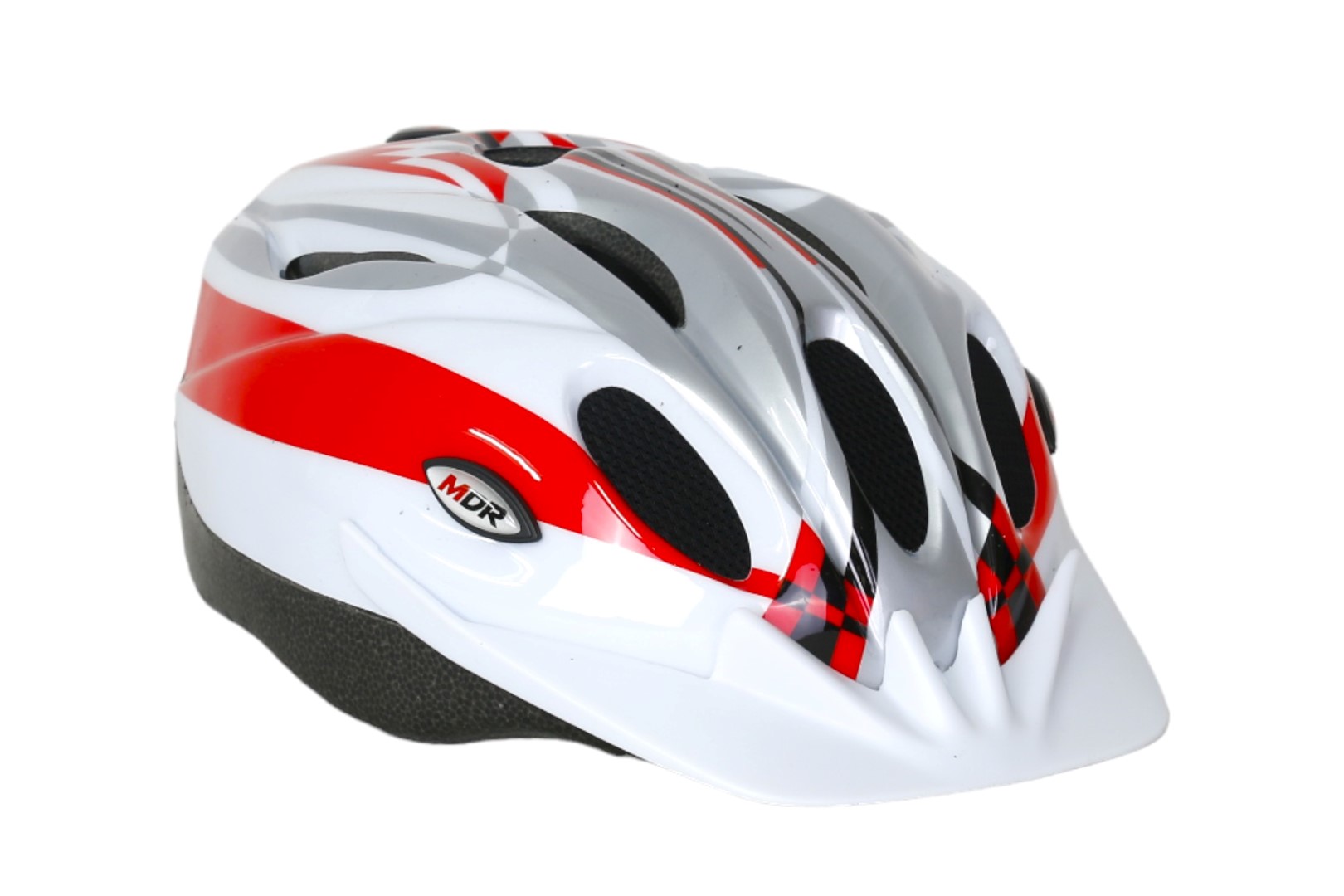 KASK Tomcat HM-BI306-2 M 52-56 biały/czerw/srebr