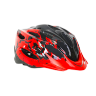 KASK REGULAR HM-BI401-2 L 58-60 czarny/czerwony