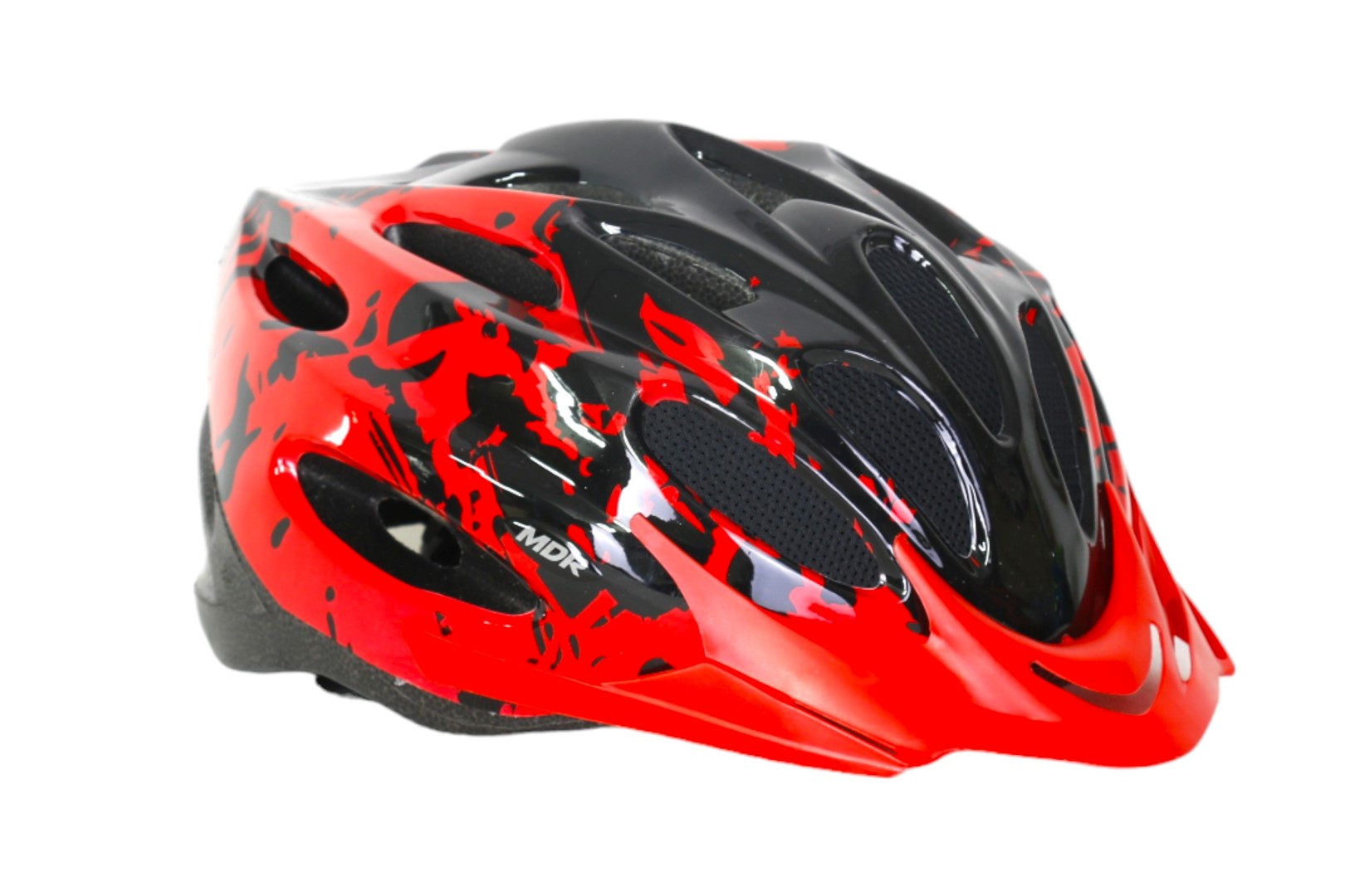 KASK REGULAR HM-BI401-2 L 58-60 czarny/czerwony