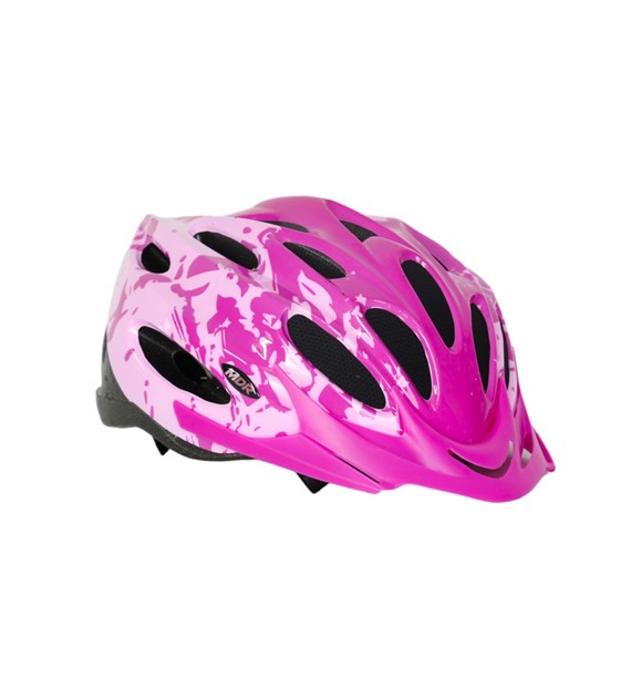 KASK REGULAR HM-BI406-1 M 56-58 fiolet/różowy