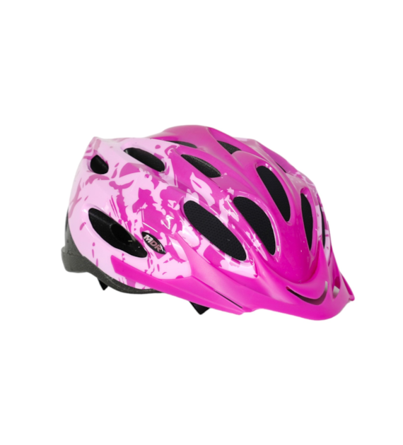 KASK REGULAR HM-BI406-1 M 56-58 fiolet/różowy