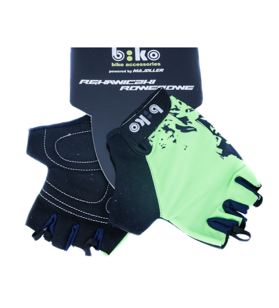 Rękawiczki BIKO  L  zielono/niebieski