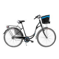 Rower Majdller 28'' CAMA 8.1 18'' Czarny perła