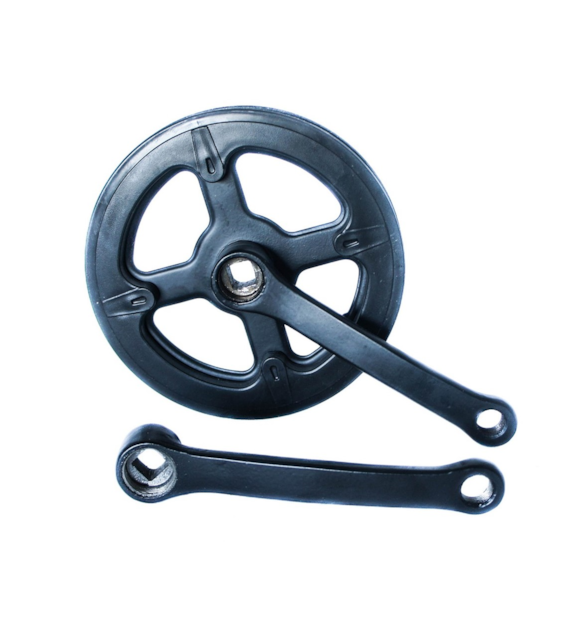 Mechanizm korbowy Klassik 140x36T z osłoną czarny